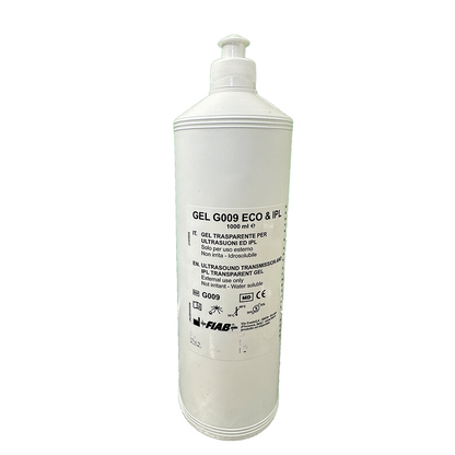 Gel conduttore per ultrasuoni, laser e luce pulsata G009 - flaconi da 1 lt x 10pz